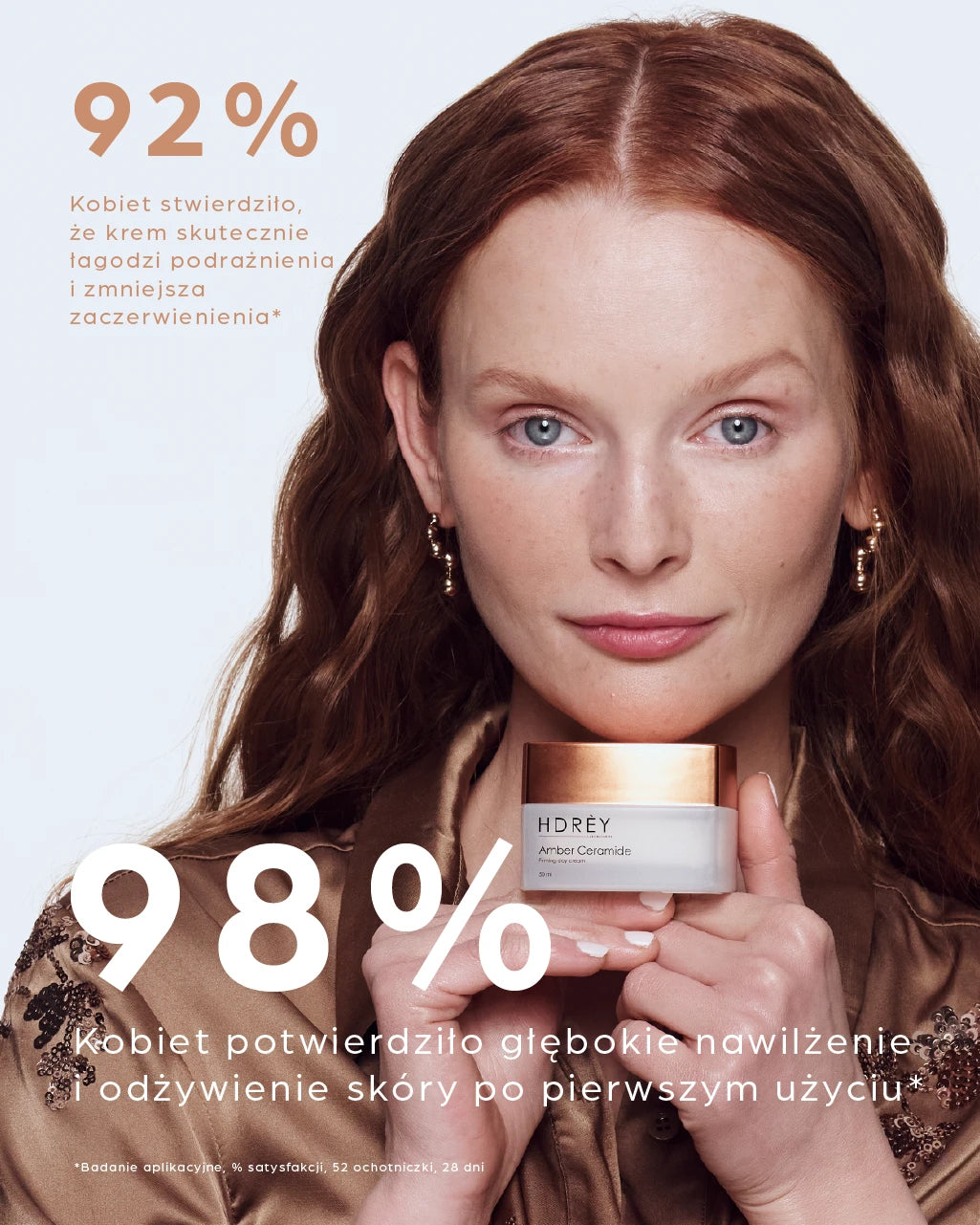 Ujędrniająco-regenerujący krem przeciwzmarszczkowy do twarzy na dzień z ceramidami 50ml