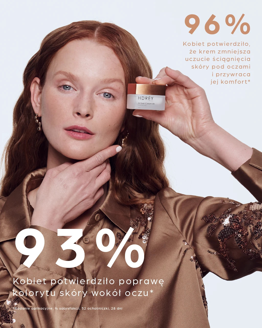 Liftingujący krem pod oczy z ceramidami i kwasem bursztynowym 20 ml