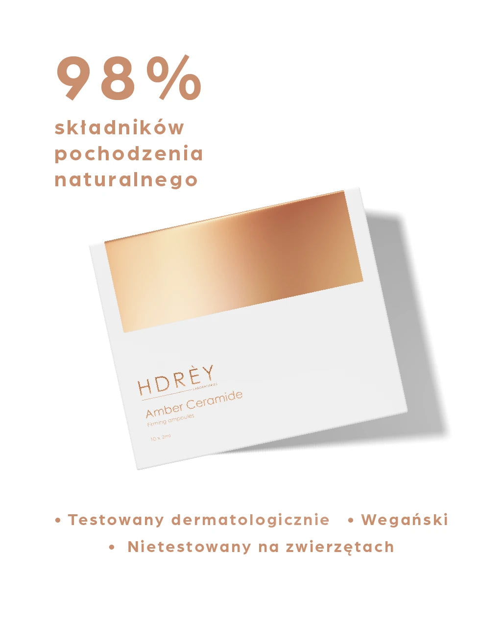 Ampułki ujędrniająco-regenerujące z ceramidami i niacynamidem 10x2ml