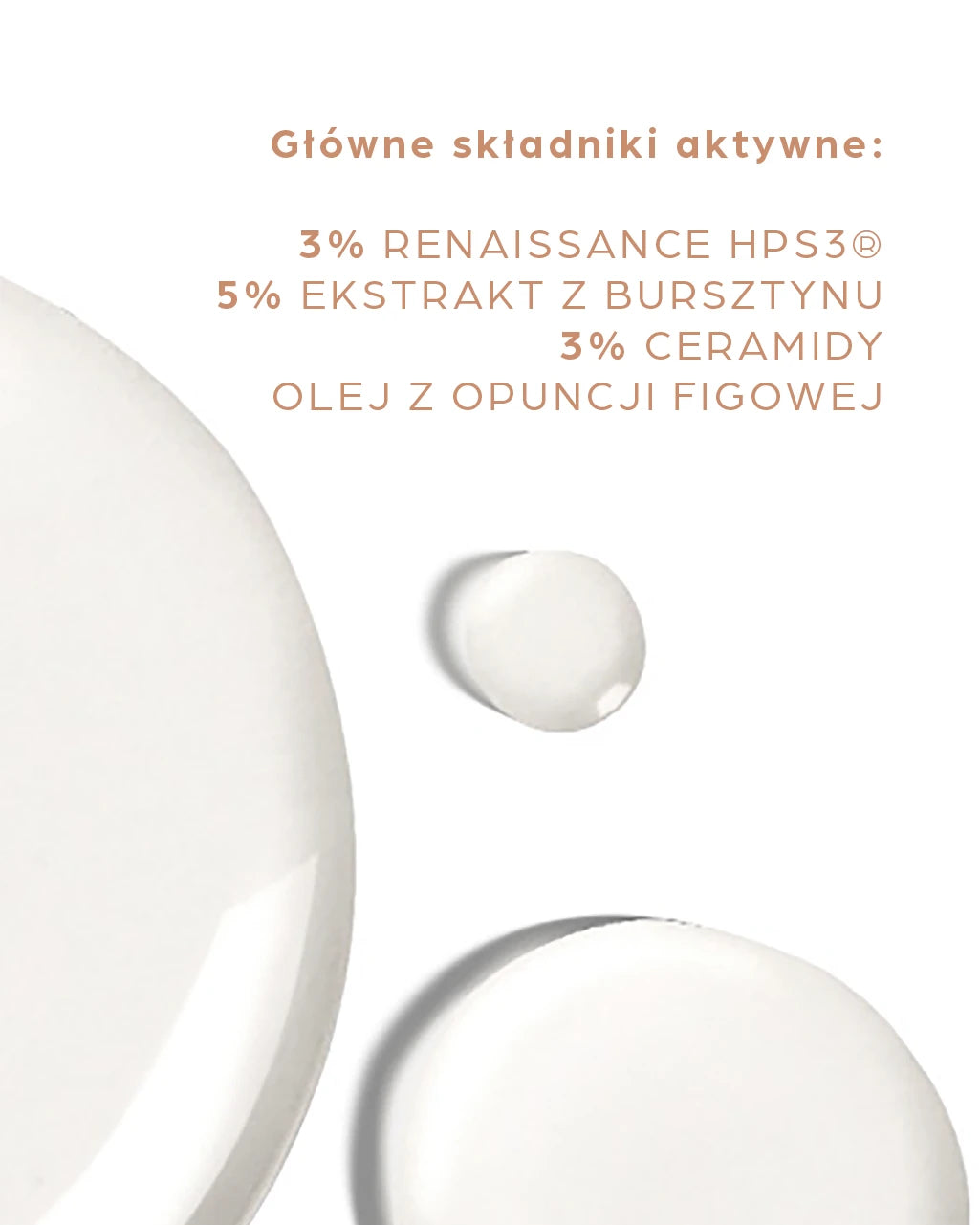 Ujędrniająco-regenerujące maski w płacie z ceramidami i ekstraktem z bursztynu 3x30g