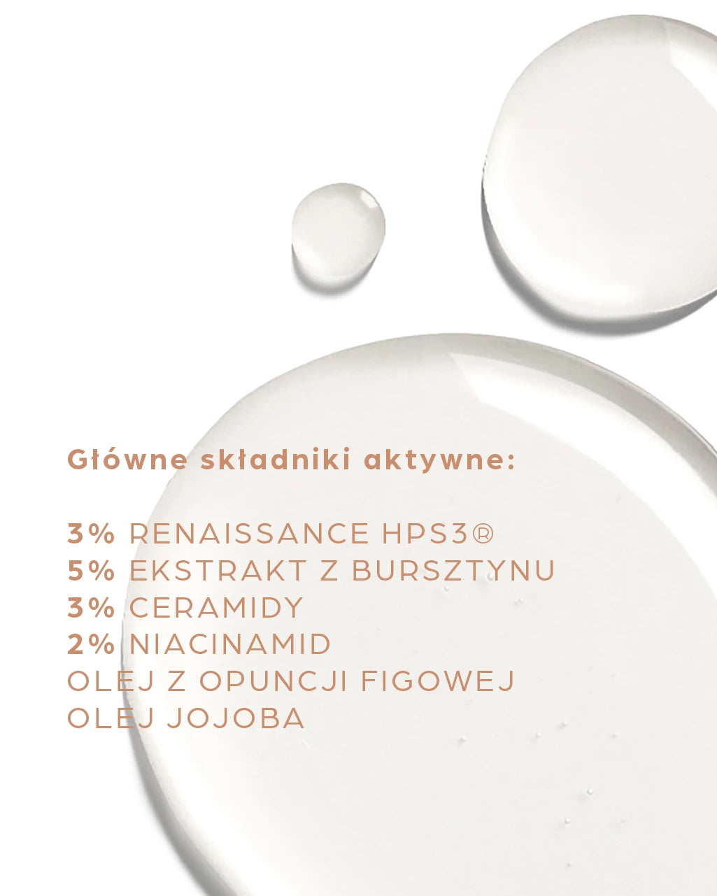Serum z ceramidami, kwasem bursztynowym i niacynamidem – ujędrnienie i regeneracja 40 ml