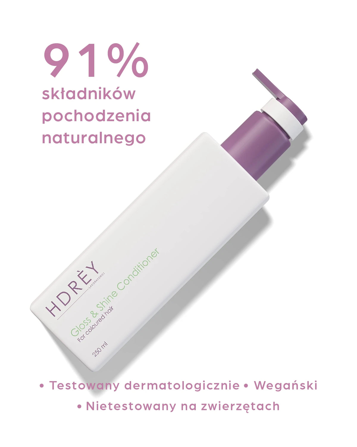 Nadająca połysk odżywka do włosów farbowanych 250 ml