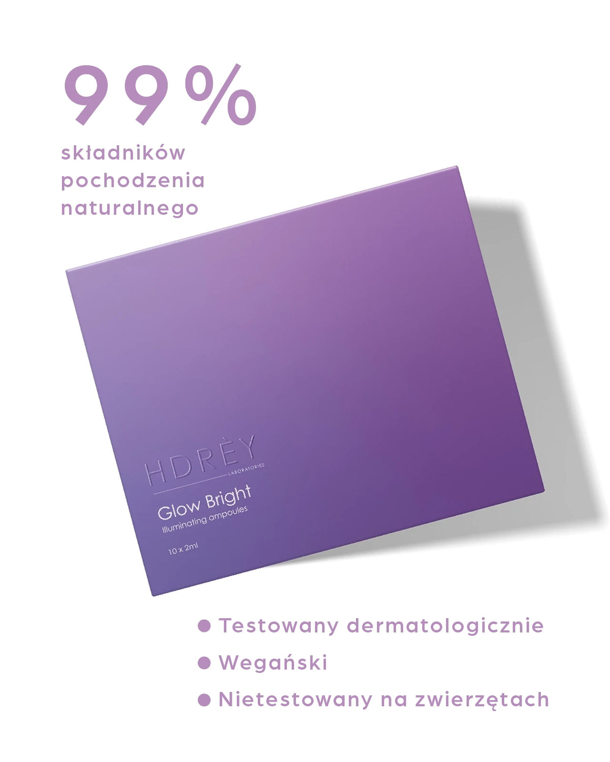 Ampułki rozświetlające z kwasem traneksamowym i ferulowym 10x2ml