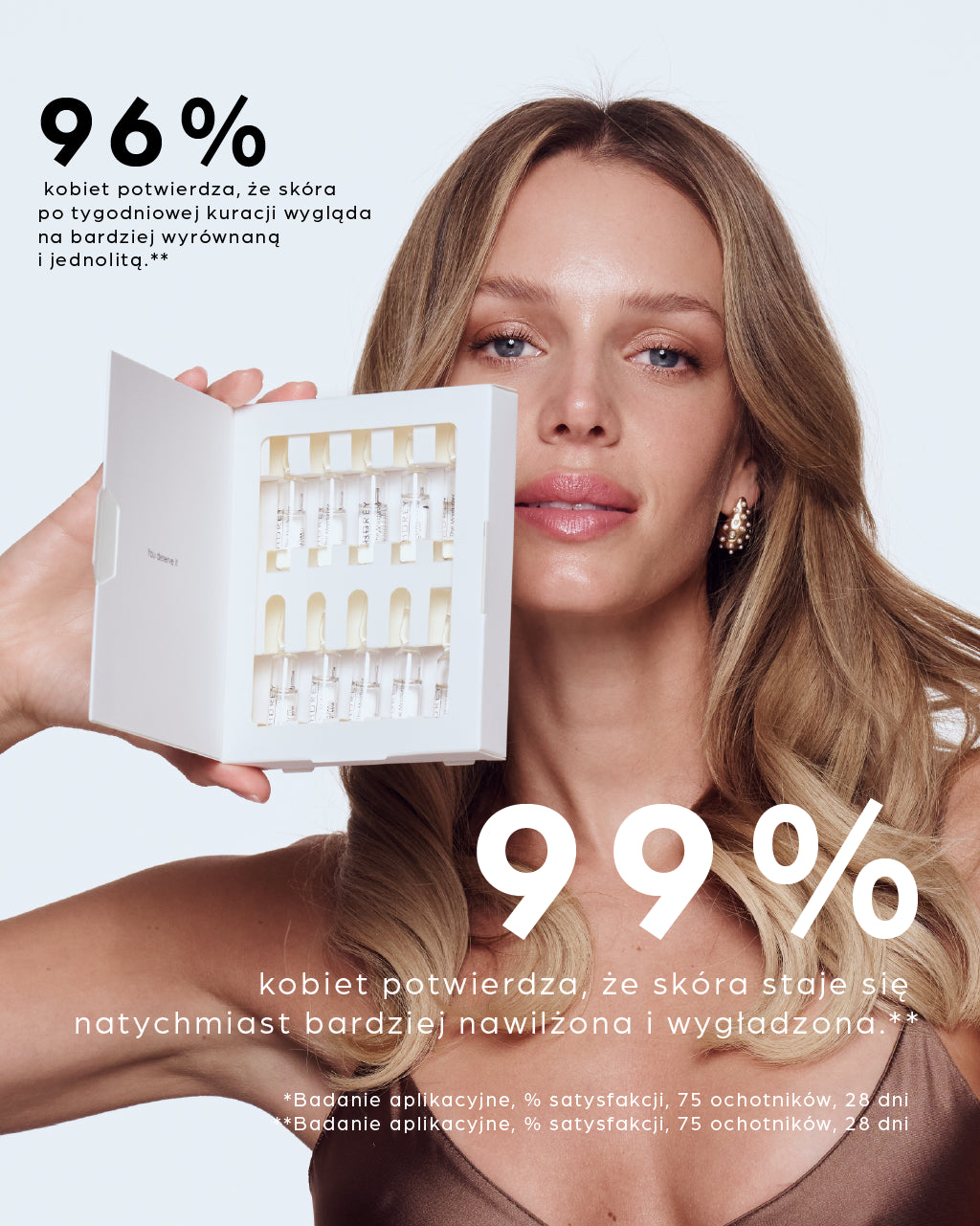 Ampułki nawilżające i regenerujące z kwasem hialuronowym i beta-glukanem 10x2ml