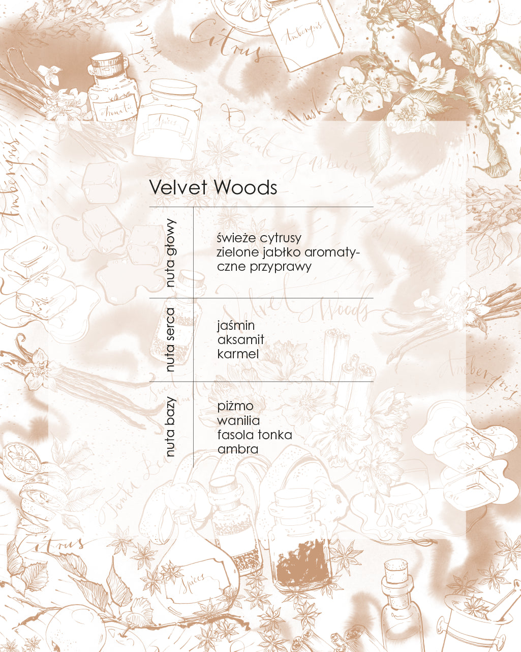 Balsam do ciała Velvet Woods nawilżający i odżywczy z olejem arganowym i witaminą E 400 ml