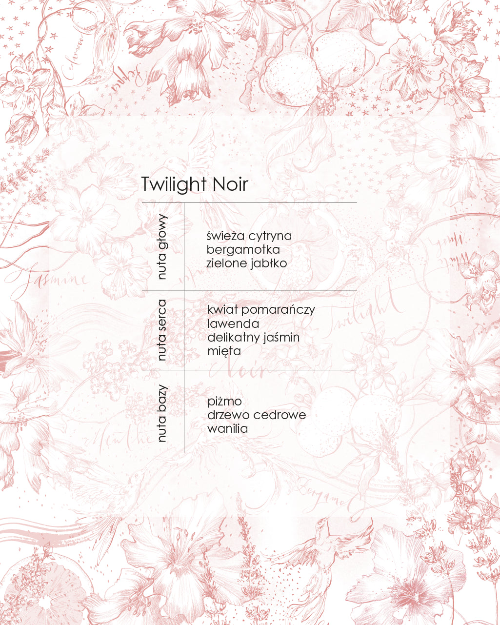Mgiełka perfumowana Twilight Noir 150ml - twarz, ciało, włosy