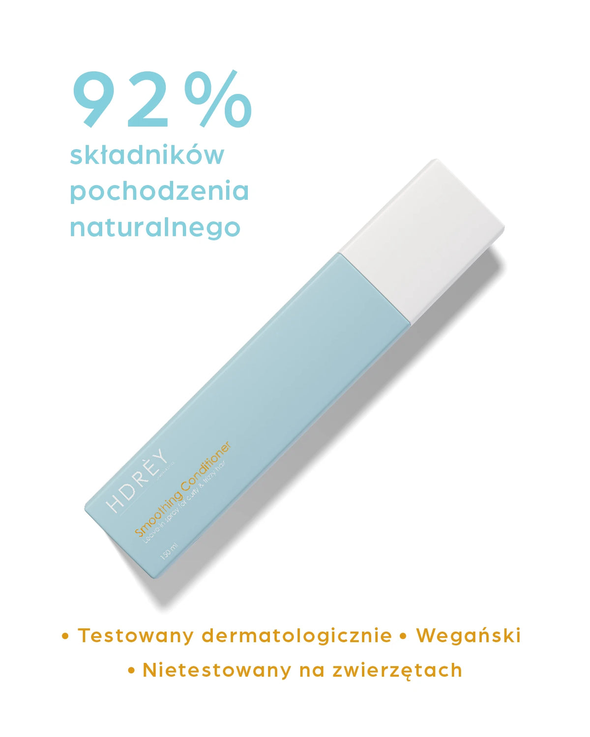 Wygładzająca odżywka w spreju do włosów kręconych 150 ml