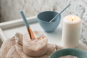 An evening beauty routine for skin stressed by daily life