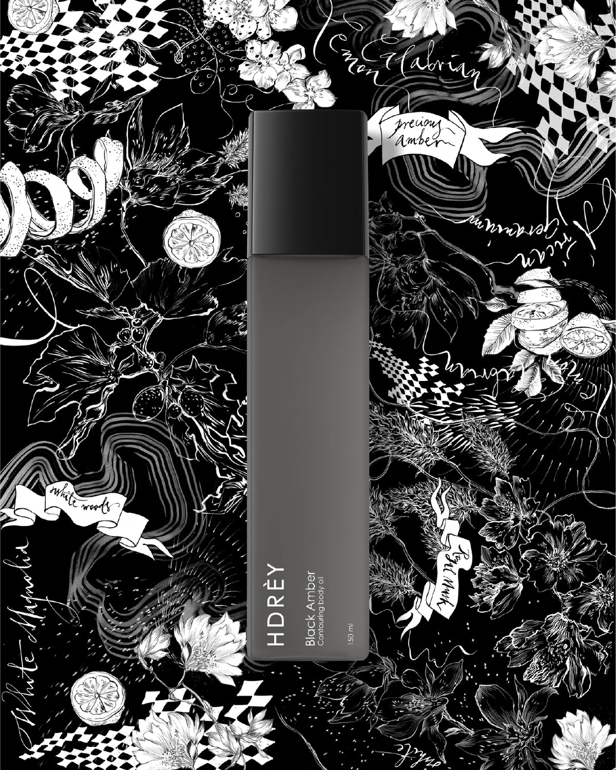 Black Amber Massage Oil 150 ml