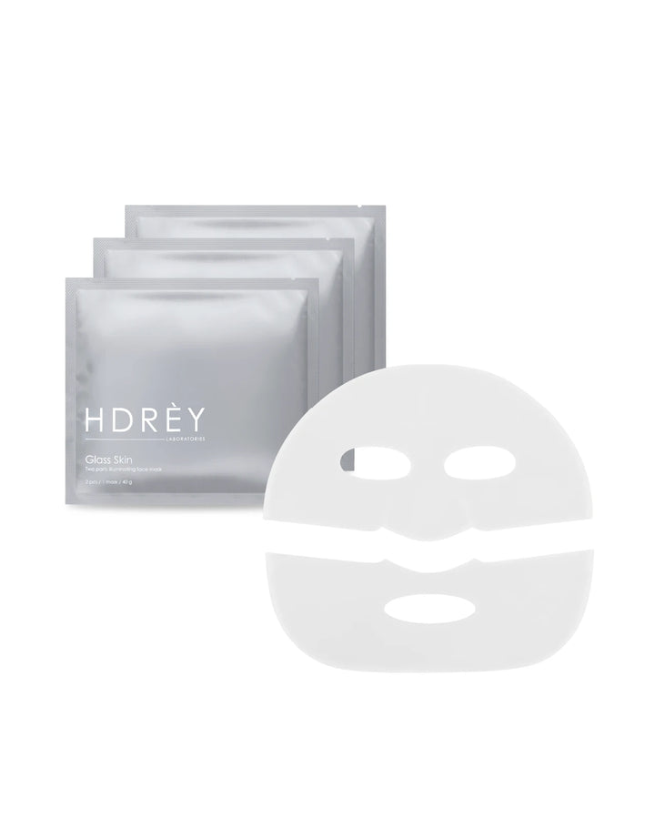 Hydrożelowe maski wygładzające Glass Skin 3x40g