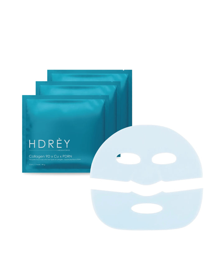 Hydrożelowe maski ujędrniająco-regenerujące Collagen 9D 3x40g