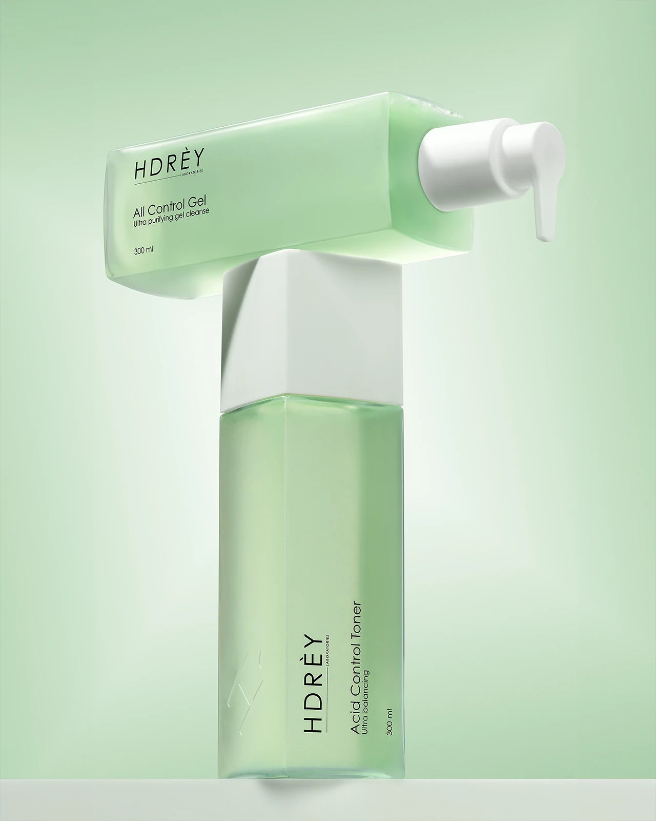 Żel do mycia twarzy oczyszczający All Control 300ml z kwasami AHA do cery trądzikowej