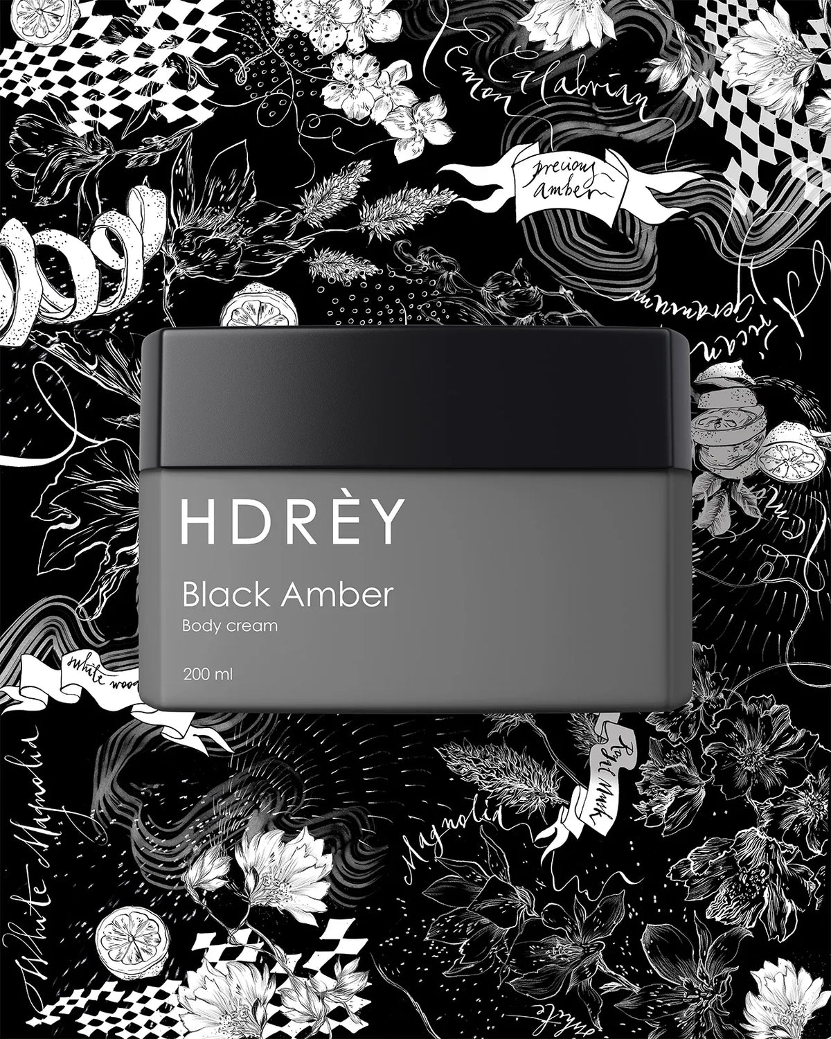 Krem do ciała Black Amber 200 ml