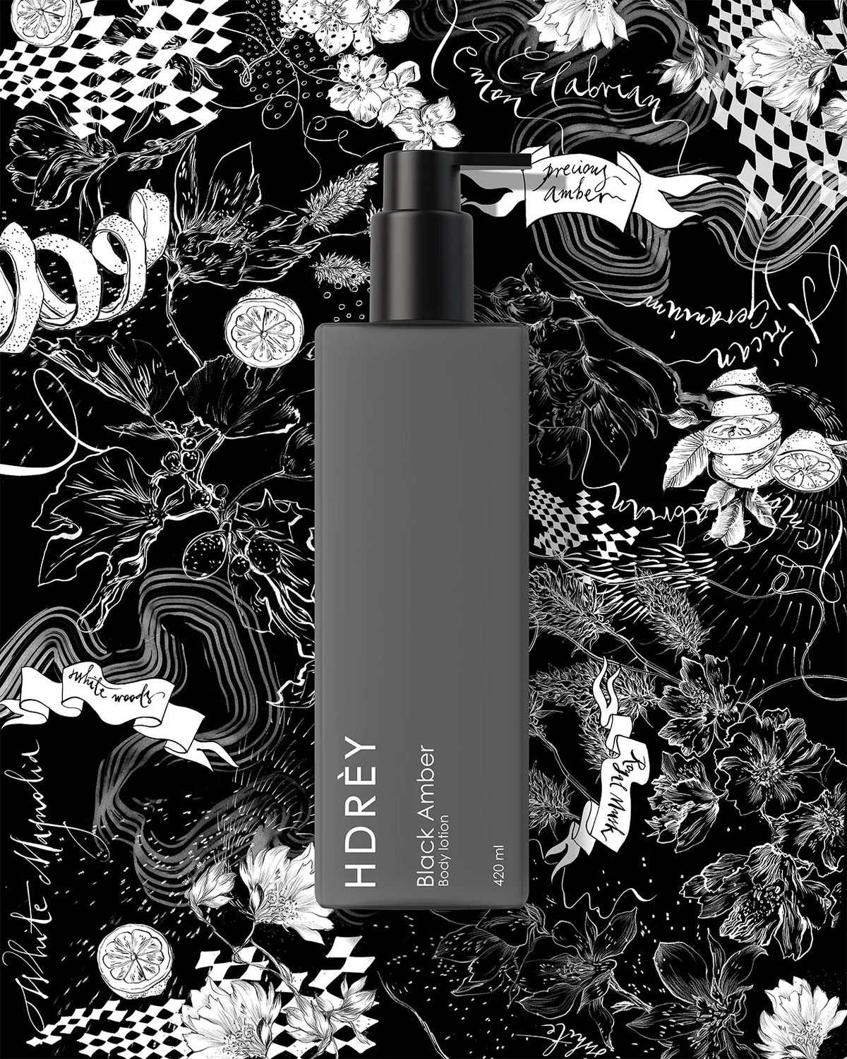 Balsam do ciała Black Amber nawilżający i odżywczy 420 ml