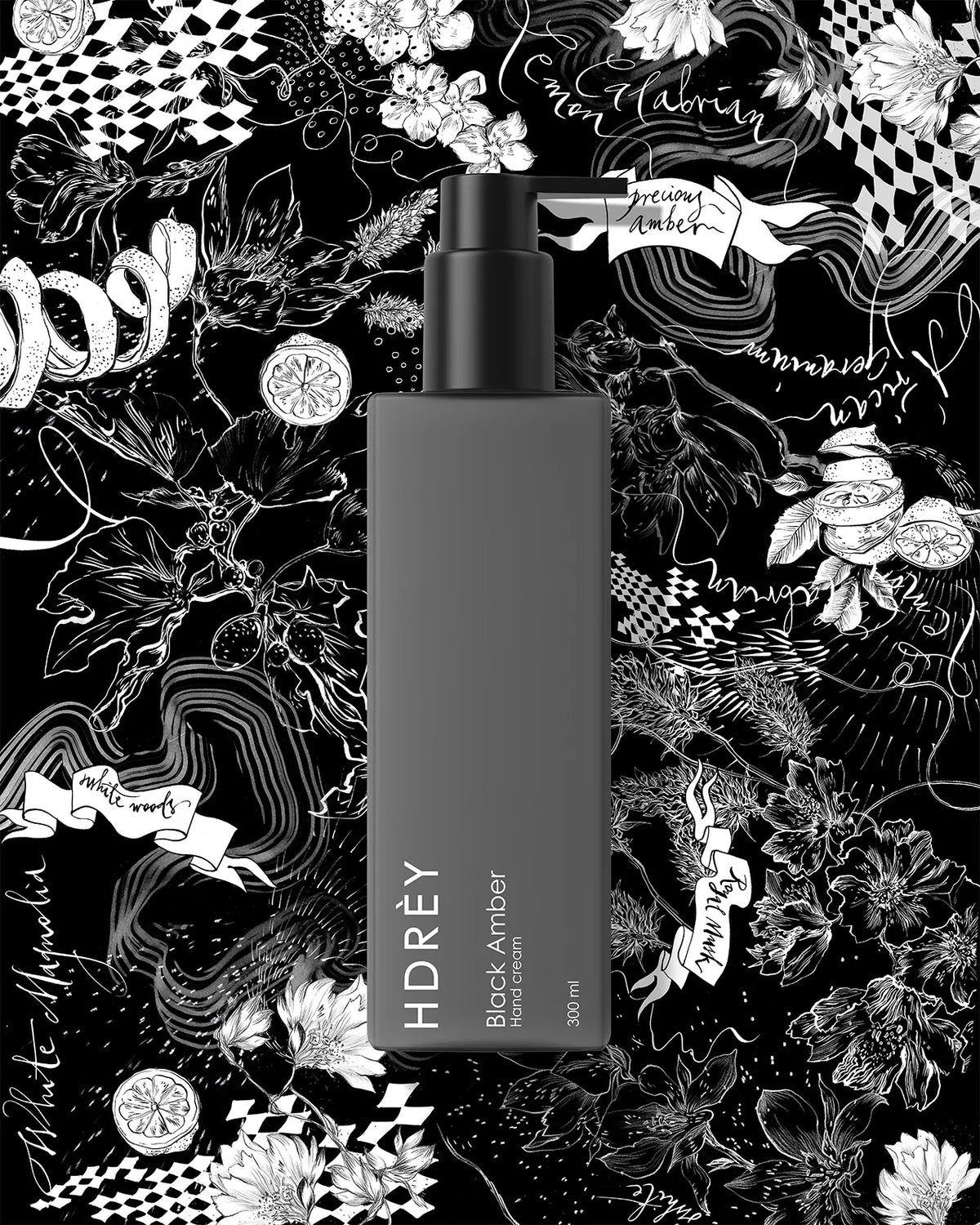 Krem do rąk Black Amber z olejem arganowym i witaminą E 300 ml