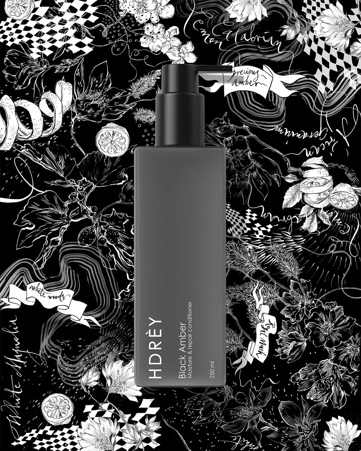 Nawilżająco - regenerująca odżywka Black Amber 250 ml