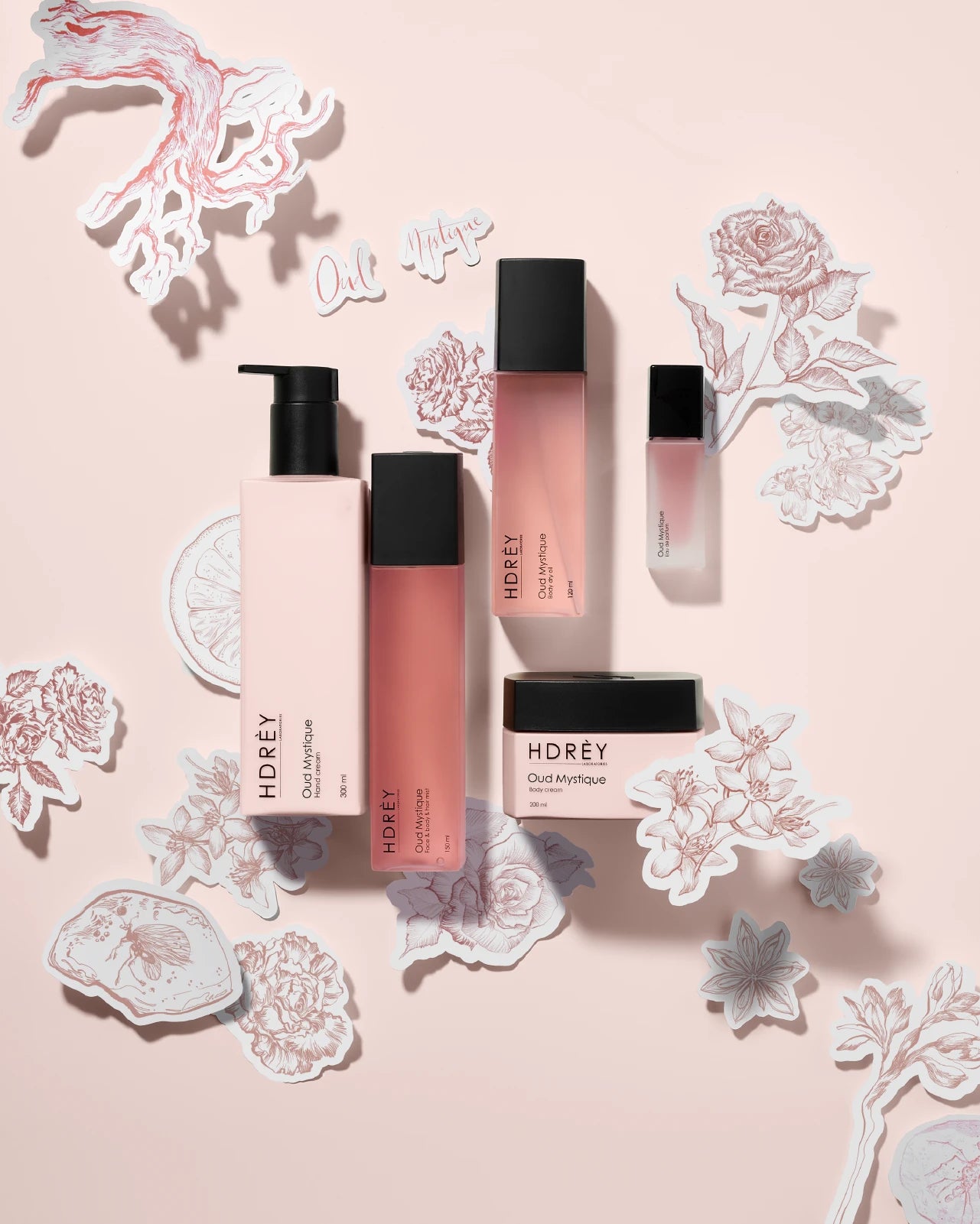 Suchy olejek do ciała Oud Mystique 120ml z olejem arganowym i witaminą E