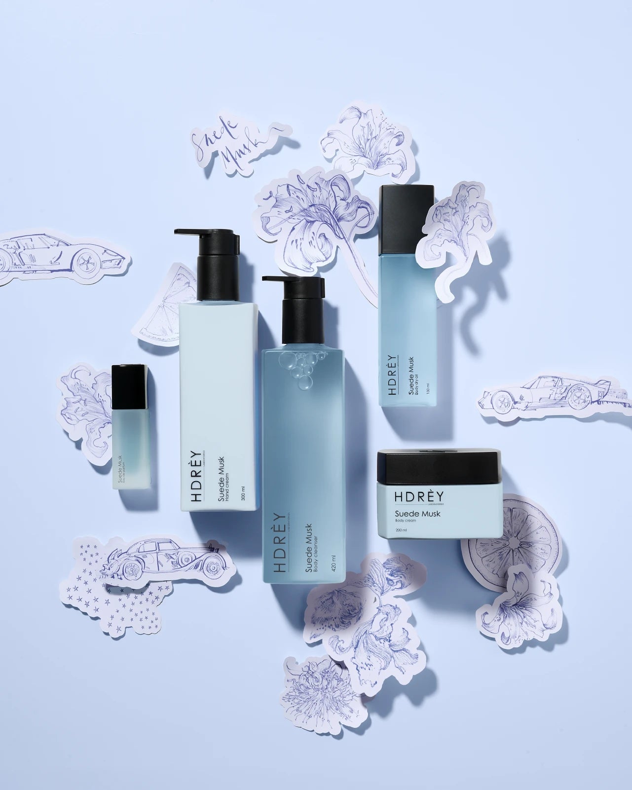 Żel pod prysznic  Suede Musk 400 ml