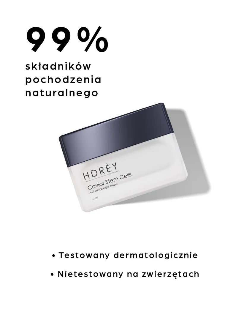 Przeciwzmarszczkowy krem do twarzy na noc z komórkami macierzystymi 20ml