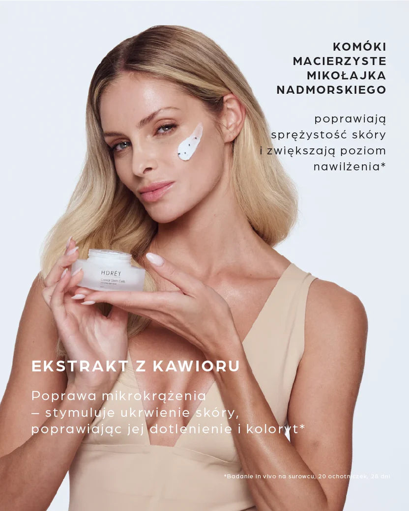 Przeciwzmarszczkowy krem do twarzy na noc z komórkami macierzystymi 20ml