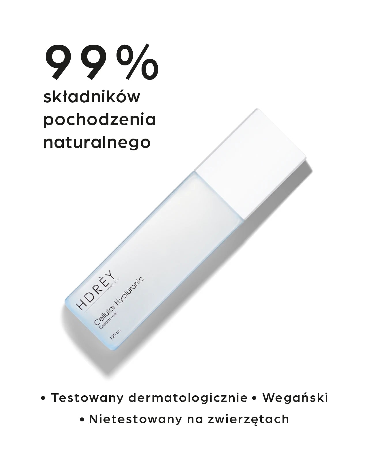 Nawilżająca mgiełka do twarzy z kwasem hialuronowym – Cellular Hyaluronic 120 ml