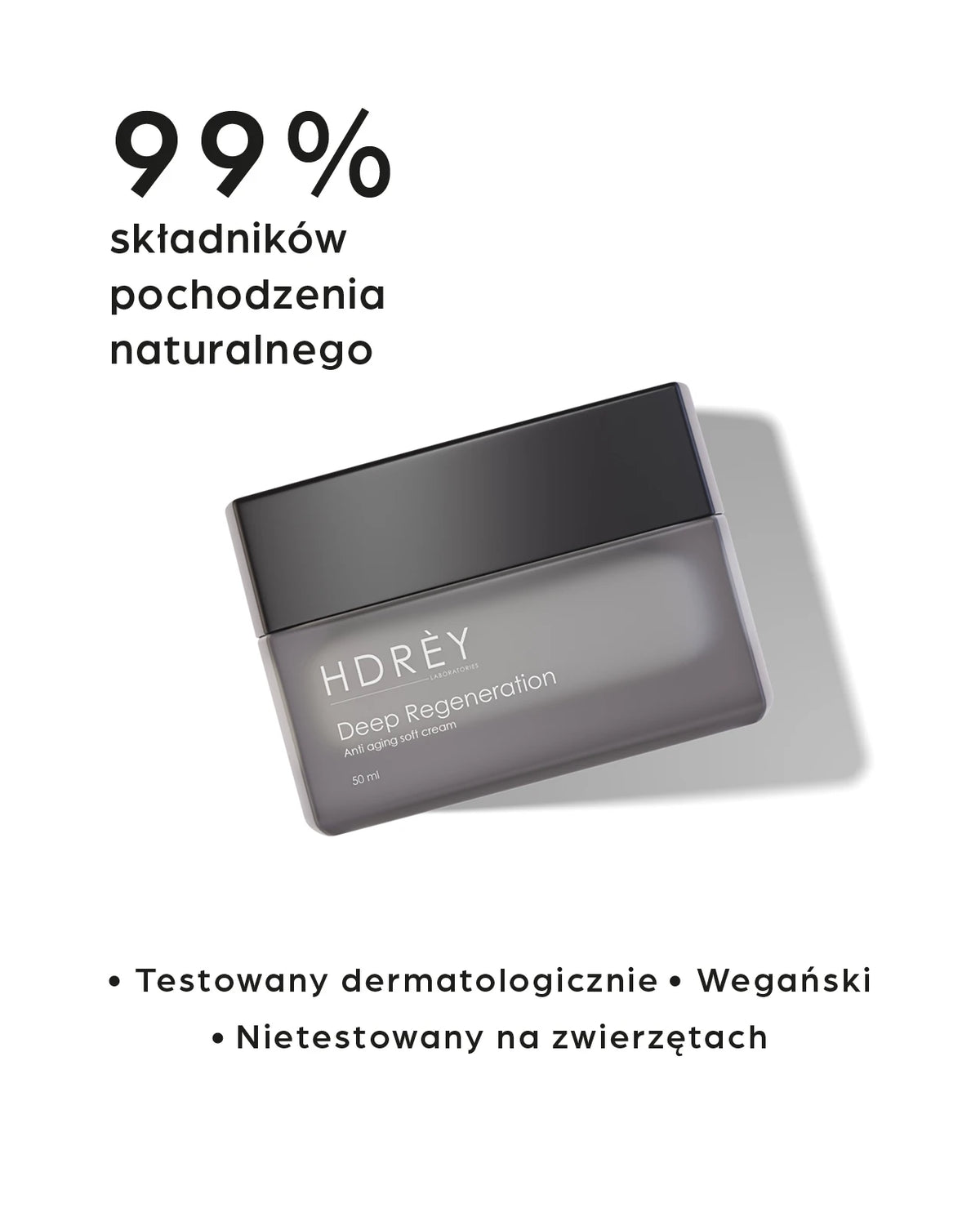 Intensywnie regenerujący krem przeciwzmarszczkowy do twarzy na dzień 50ml