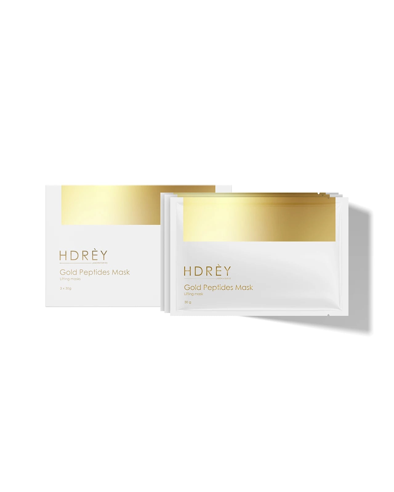 Lifting and moisturizing masks 3x30g – HDRÈY LABORATORIES Lifting and moisturizing masks 3x30g – HDRÈY LABORATORIES