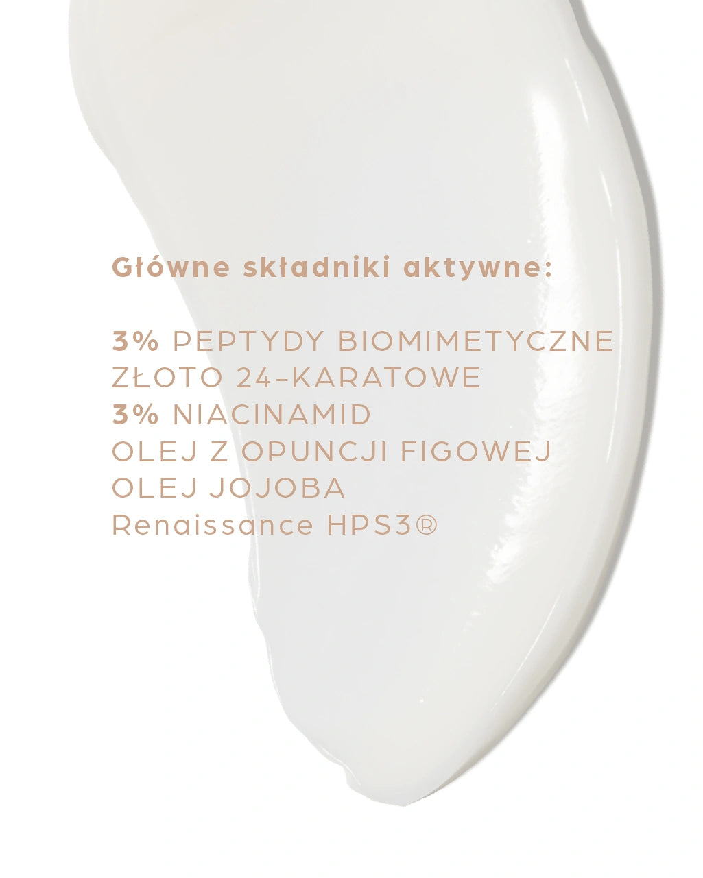 Serum liftingujące z peptydami, niacynamidem i złotem 40 ml