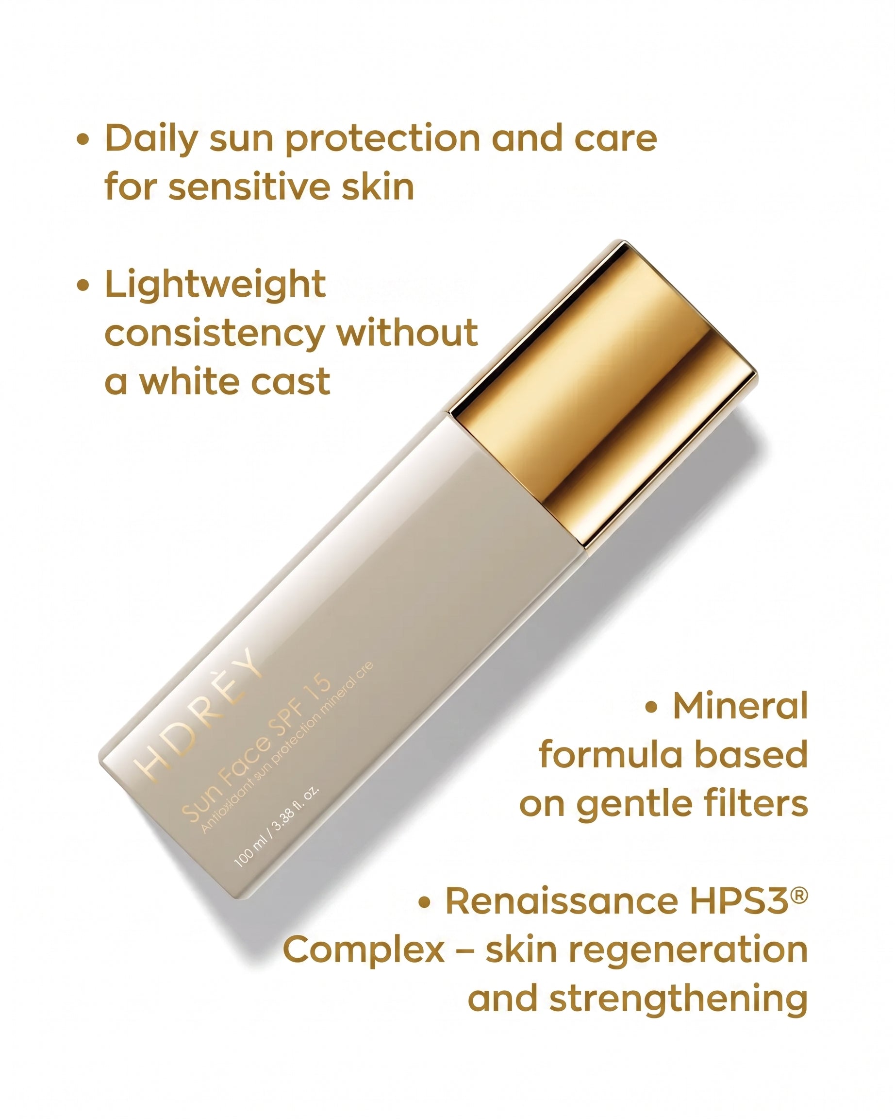 Sun Face SPF 15 – Antioxidant Mineral Face Cream 100ml