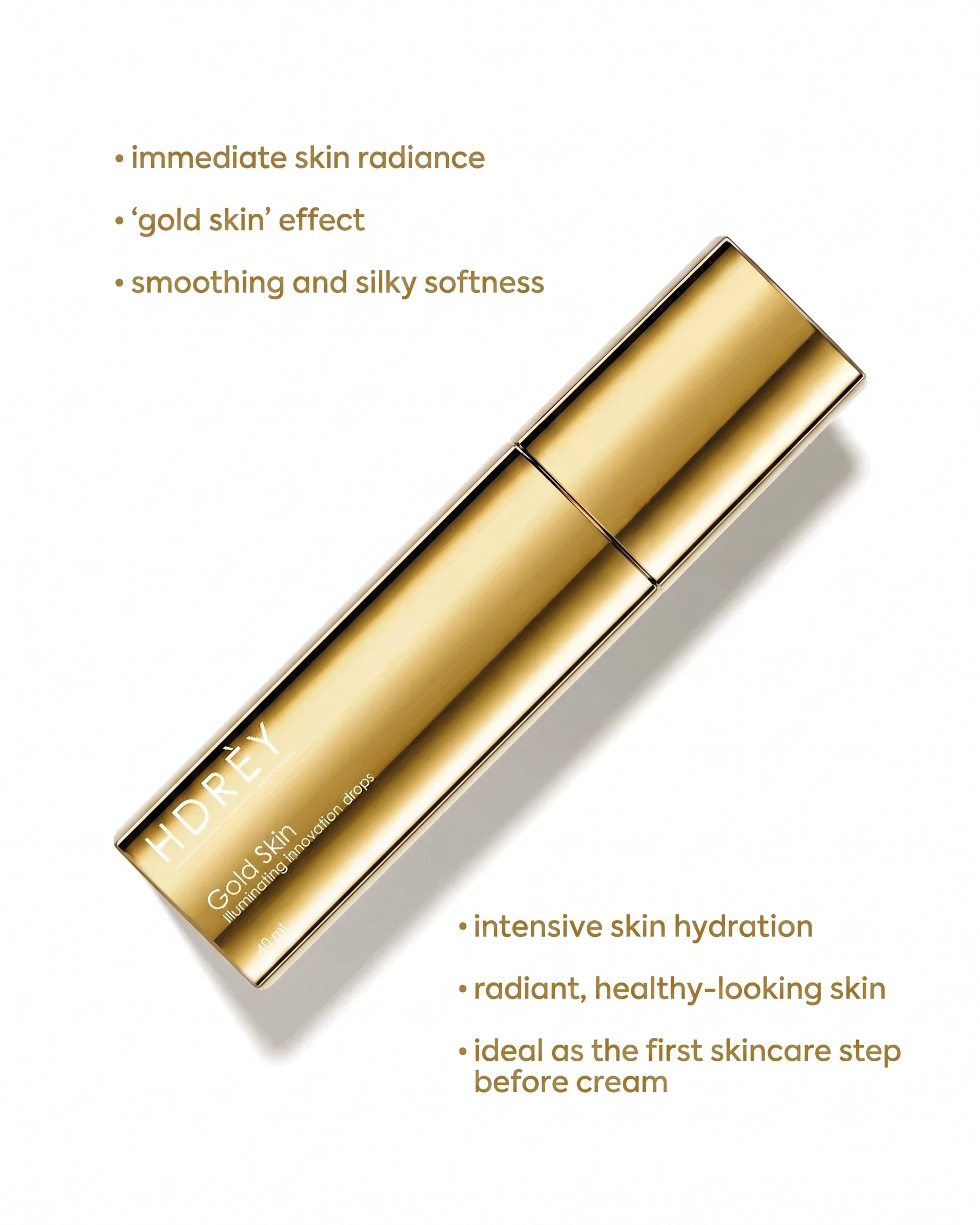 Illuminating face serum with a Gold Skin effect 40 ml