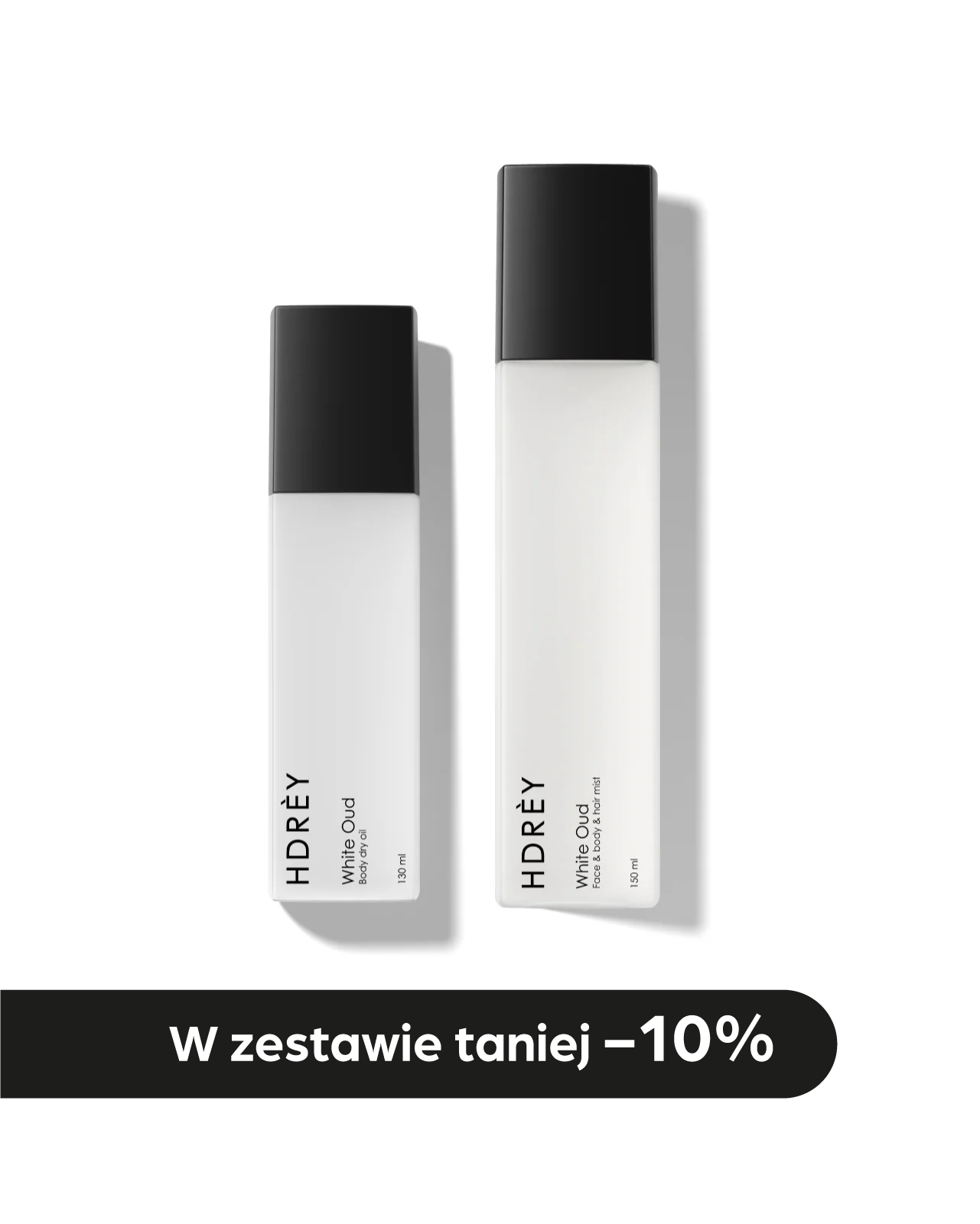 Body Set White Oud (mgiełka 150ml + suchy olejek 120ml)