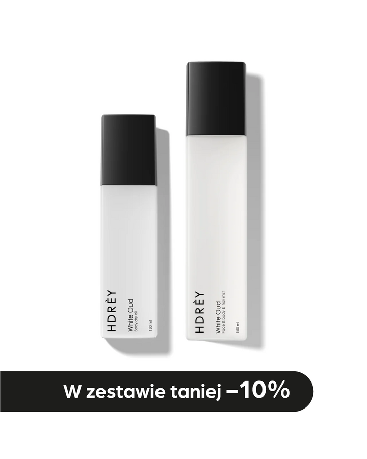 Body Set White Oud (mgiełka 150ml + suchy olejek 120ml)