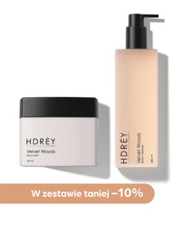 Velvet Woods Body Set (body cleanser 400ml + body butter 300ml)