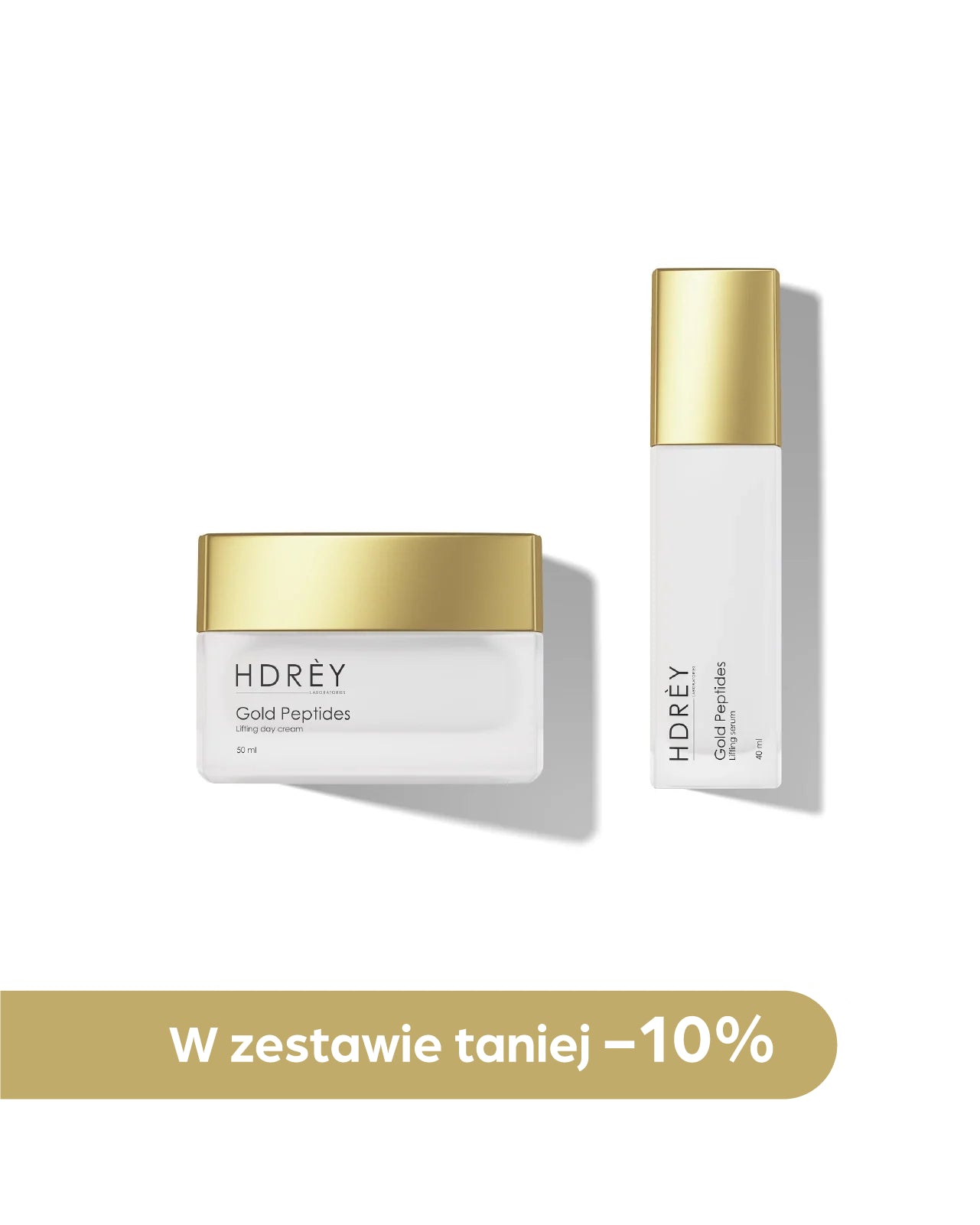 Duet liftingująco-nawilżający Gold Peptides (krem na dzień 50ml + serum 40ml)