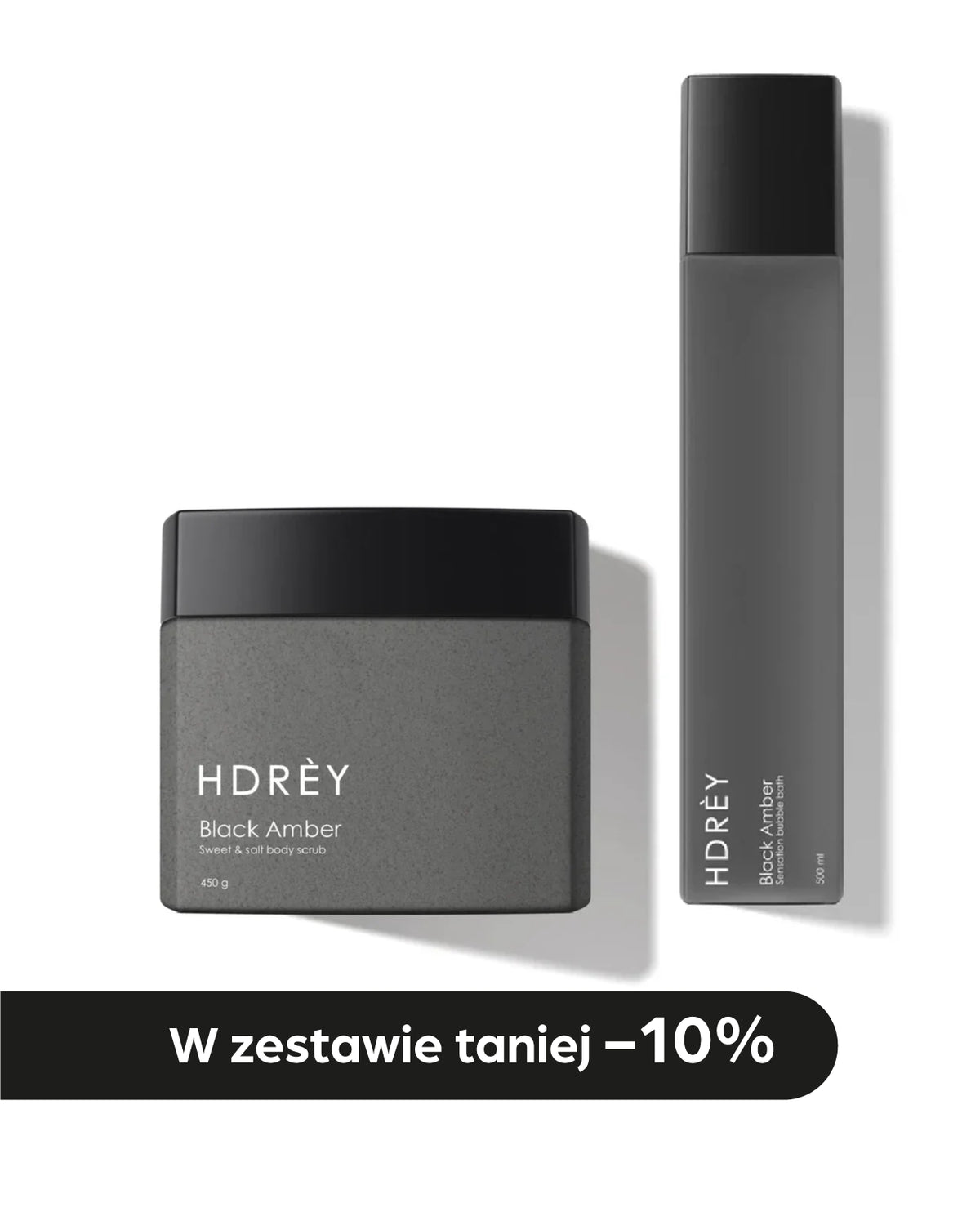 Body Set Black Amber (płyn do kąpieli 500ml + peeling do ciała 450g)