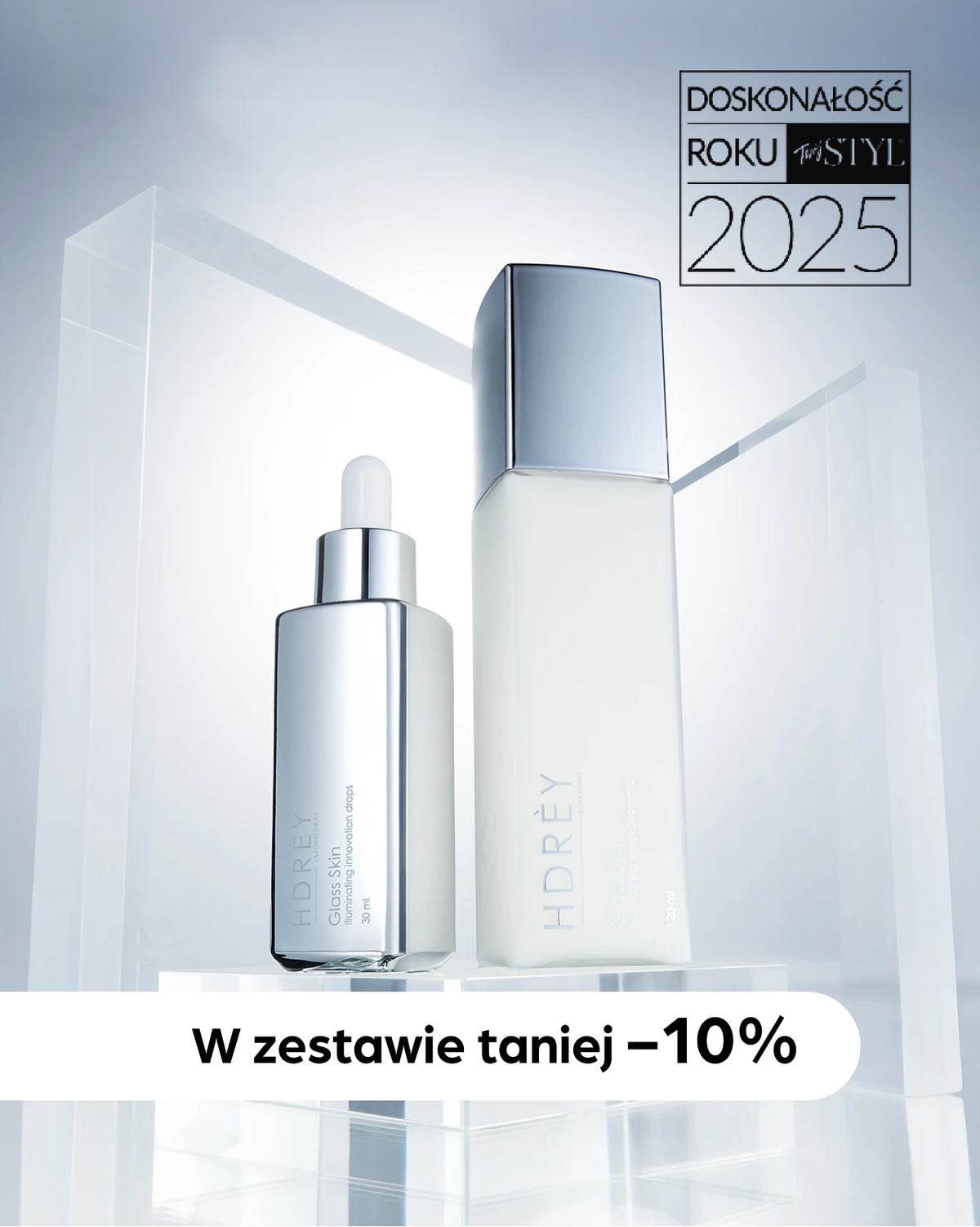 GLASS SKIN (serum 30ml + mgiełka 120 ml)