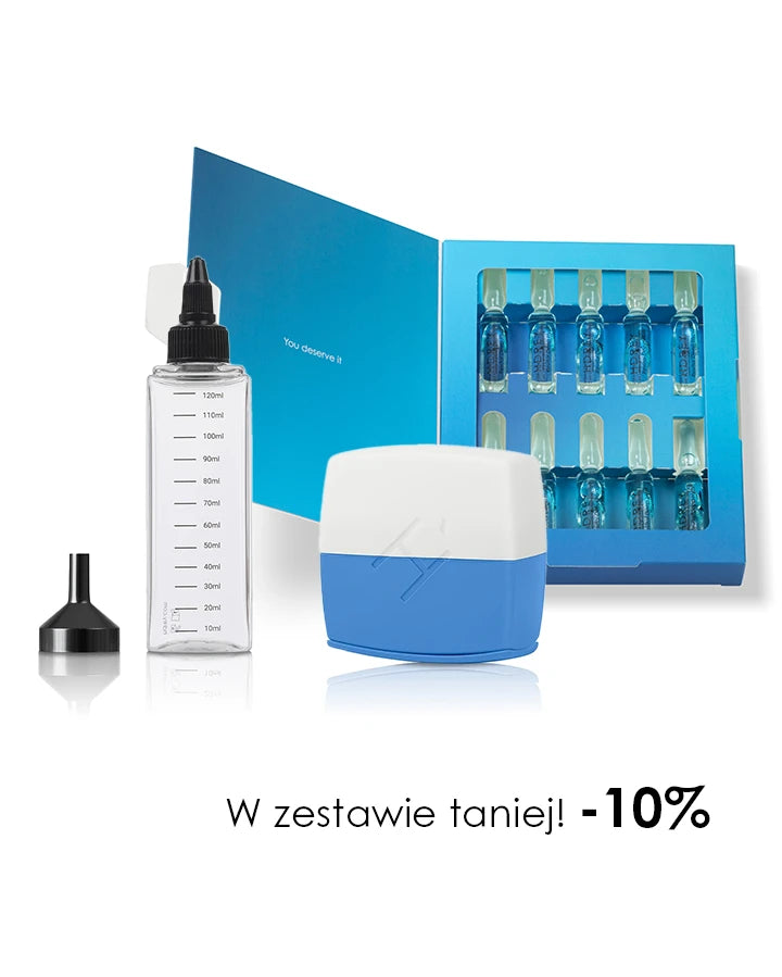 Regenerujący Zestaw z Efektem Krioterapii + Ampułki Revital Deep hyal