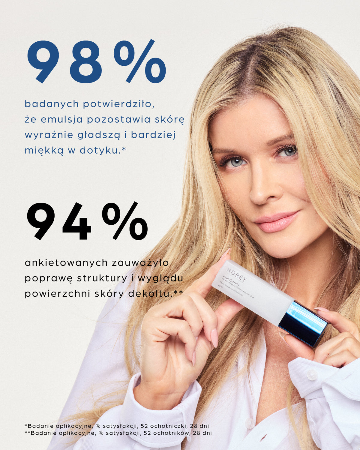 Ujędrniająco-napinająca emulsja do szyi i dekoltu Anti-Gravity 40 ml
