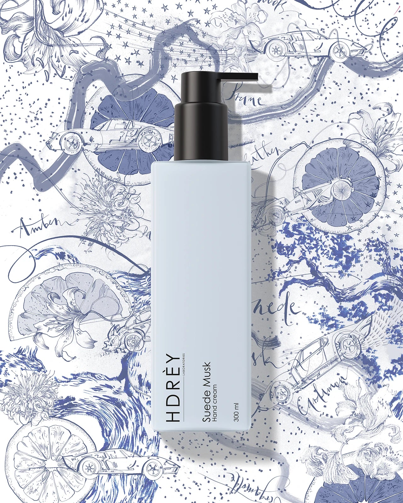 Krem do rąk Suede Musk z olejem arganowym i witaminą E 300 ml