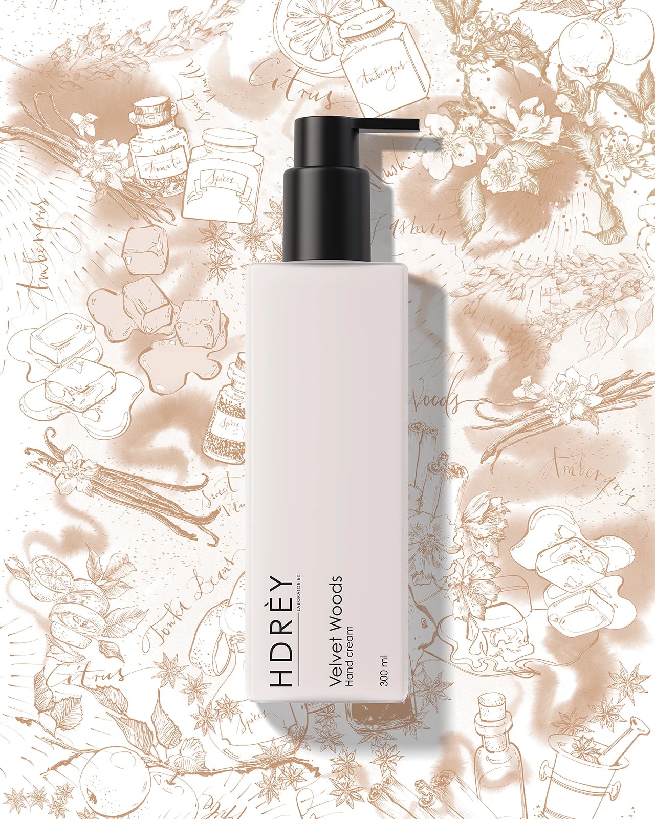 Krem do rąk Velvet Woods z olejem arganowym i witaminą E 300 ml