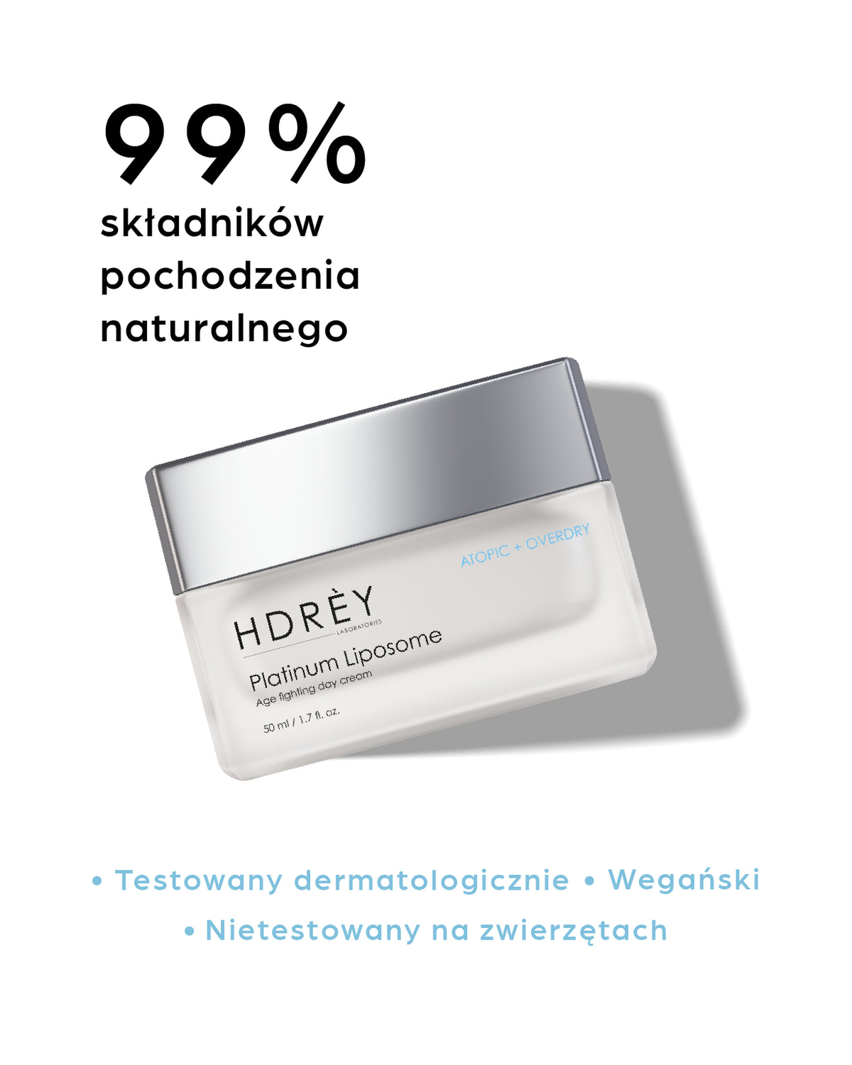 Przeciwstarzeniowy krem na dzień do skóry atopowej i przesuszonej 50 ml