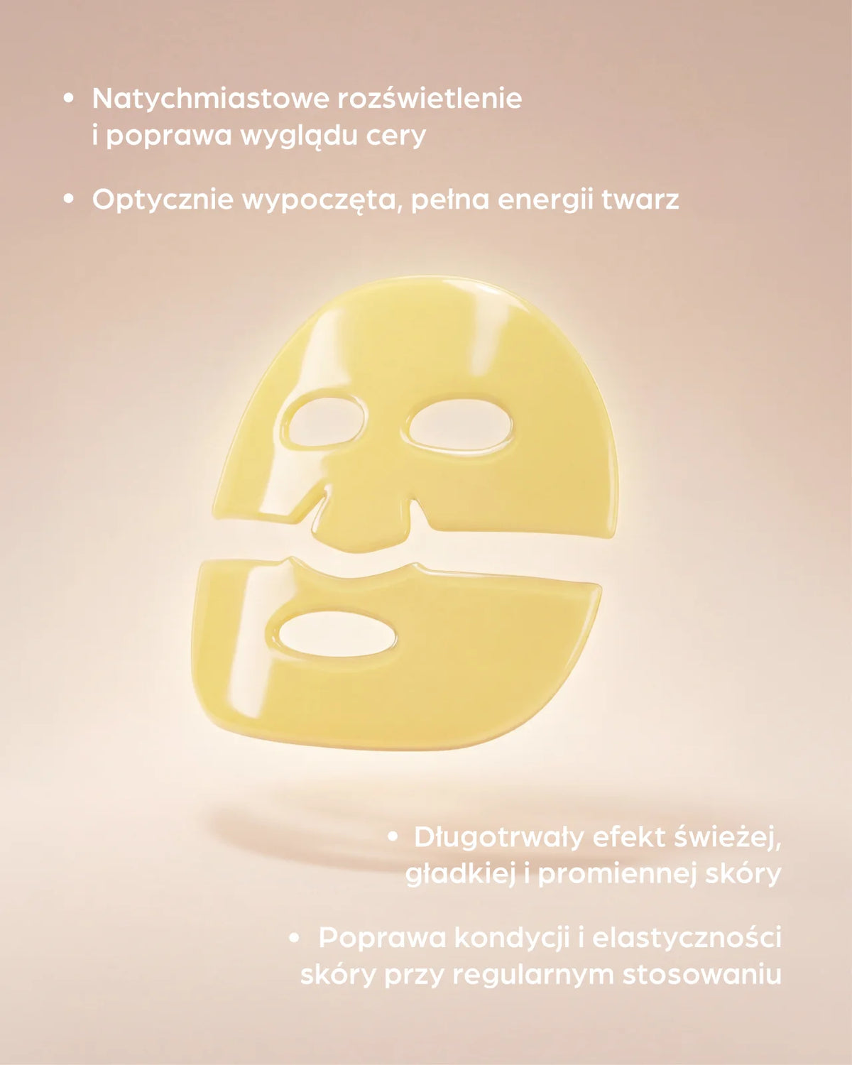 Hydrożelowe maski rozświetlająco-antyoksydacyjne Vitamin C 3x40g