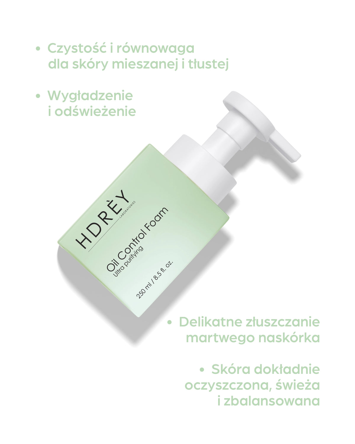 Regulująca pianka do mycia twarzy Oil Control 250ml