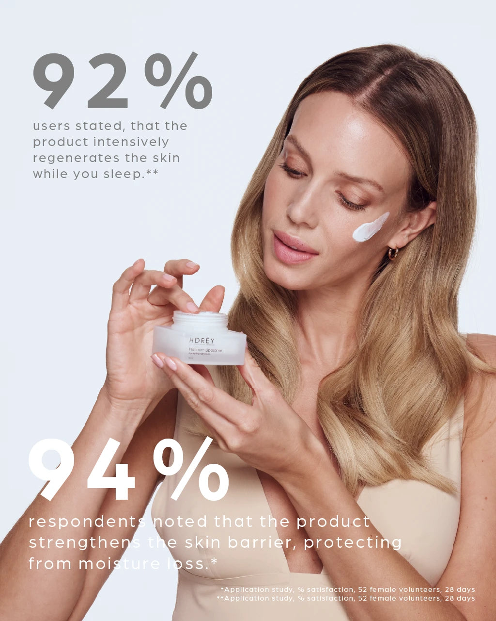 Anti-aging night face cream with platinum and liposomes 50ml Anti-aging night face cream with platinum and liposomes 50ml