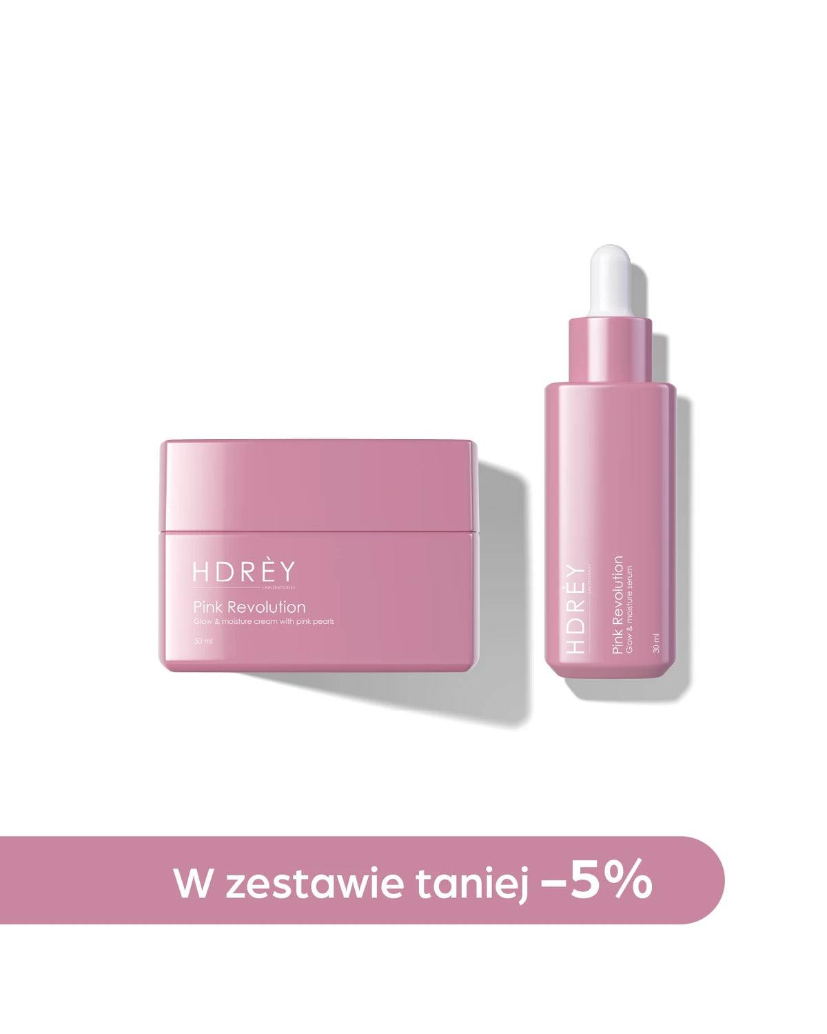Pink Revolution (krem 50ml + serum 30ml)