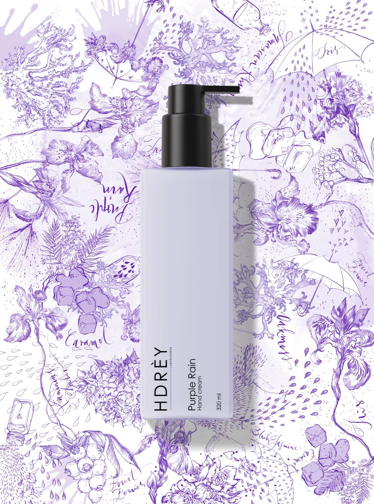 Krem do rąk Purple Rain z olejem arganowym i witaminą E 320 ml