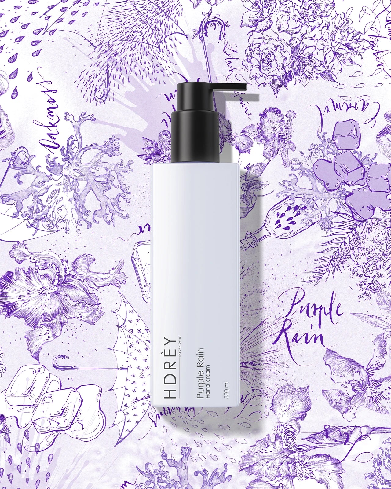 Krem do rąk Purple Rain z olejem arganowym i witaminą E 300 ml