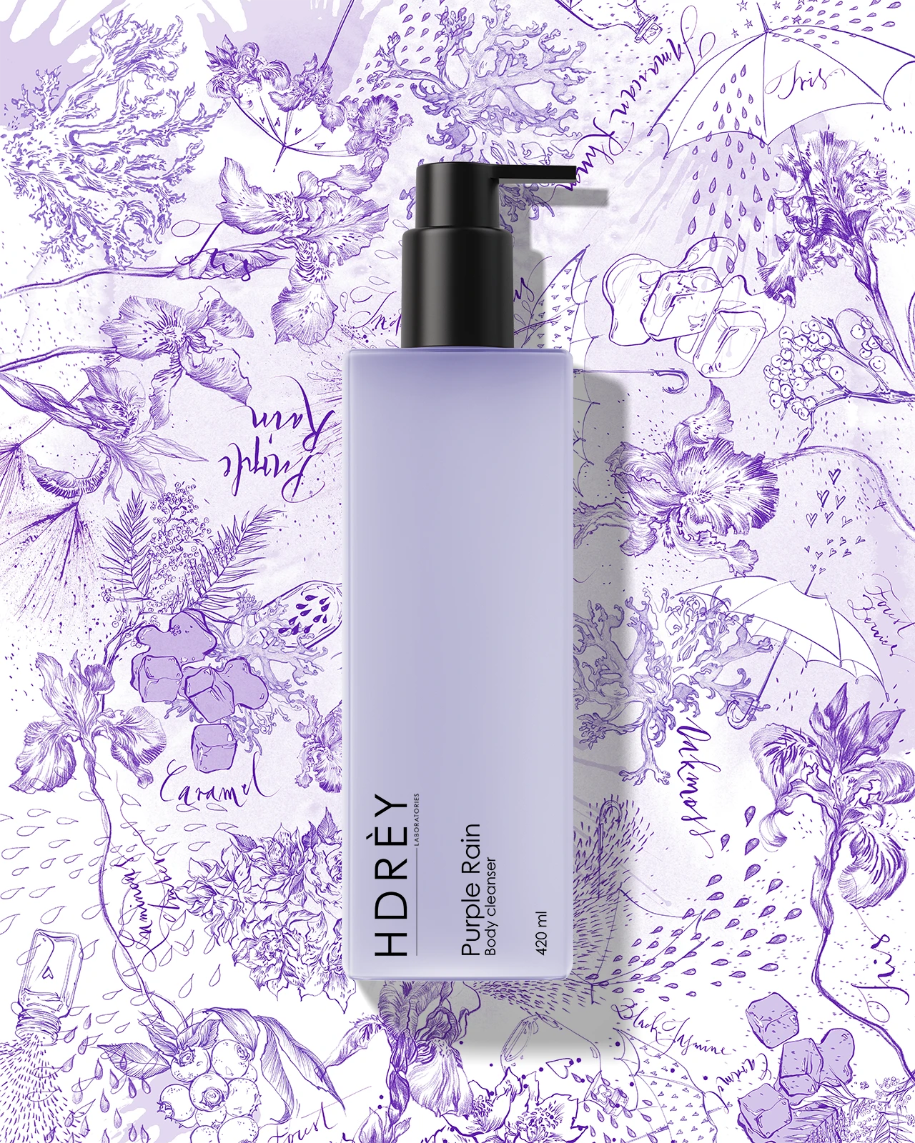 Żel pod prysznic Purple Rain 420ml