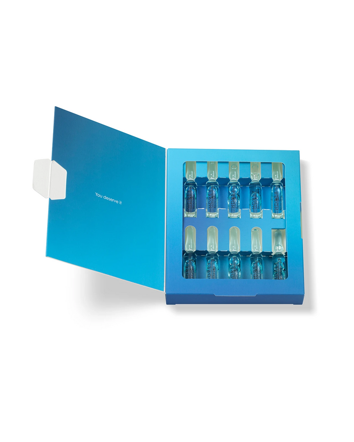 Ampułki regenerujące z 4 formami kwasu hialuronowego i trehalozą 10x2ml