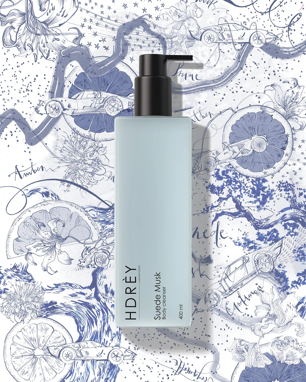 Żel pod prysznic  Suede Musk 400 ml